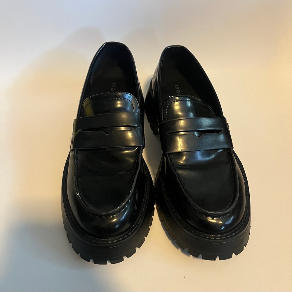 Madden Girl Black Loafers